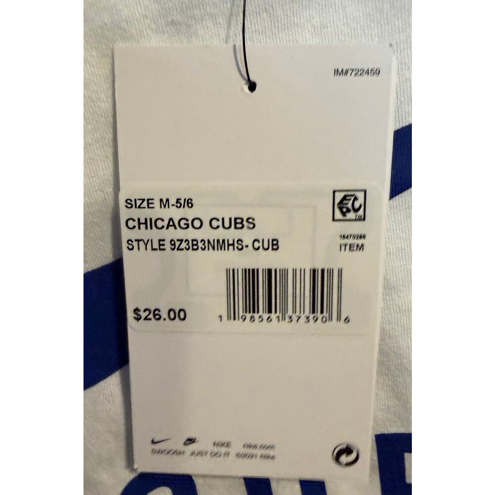 NWT Nike Cubs T-Shirt - Kids M (5/6) - Picture 4 of 7